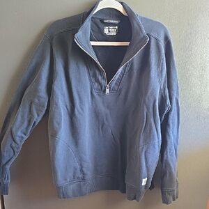 Carhartt Black Half-Zip Sweatshirt